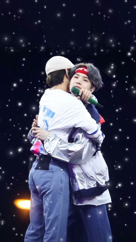 Taegi Hug Taegi Bts Photo Cute Hug