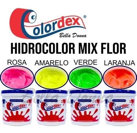 5 Tinta Tecido Hidrocolor Mix Fluorescente Silk Screen 900ml Frete grátis