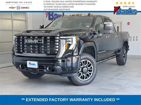 Certified Pre Owned 2024 Gmc Sierra 3500 Hd Denali Ultimate Crew Cab In