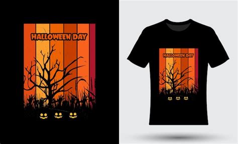 Premium Vector Scary Night Halloween T Shirt Design