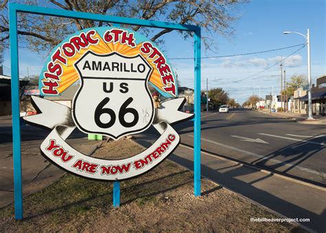 Route 66 in Amarillo (Landmark #4365)! - The Bill Beaver Project