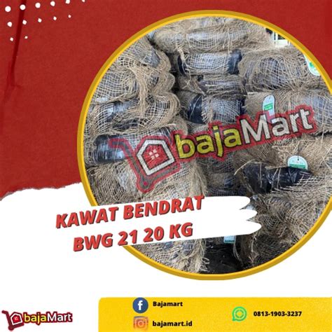 Jual Kawat Bendrat Beton 20 Kg BWG 21 Per Roll Shopee Indonesia