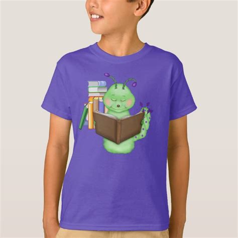 Bookworm T Shirt Zazzle