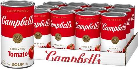 Campbell S Condensed Tomato Soup 23 2 Ounce Can Pack Of 12 Pricepulse