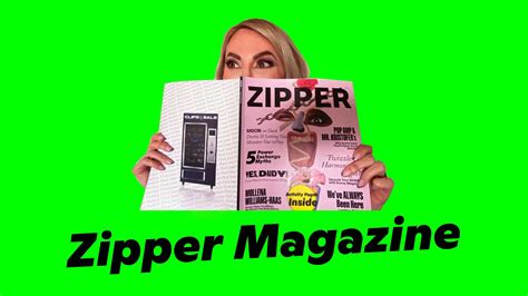 Zipper Magazine On Twitter Zipper Magazine Made Its First Public