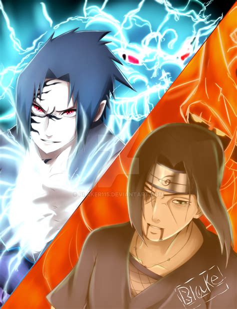 Sasuke Uchiha Vs Itachi Uchiha by Blaker115 on DeviantArt