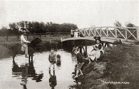 Old pictures of the River Wensum in Fakenham