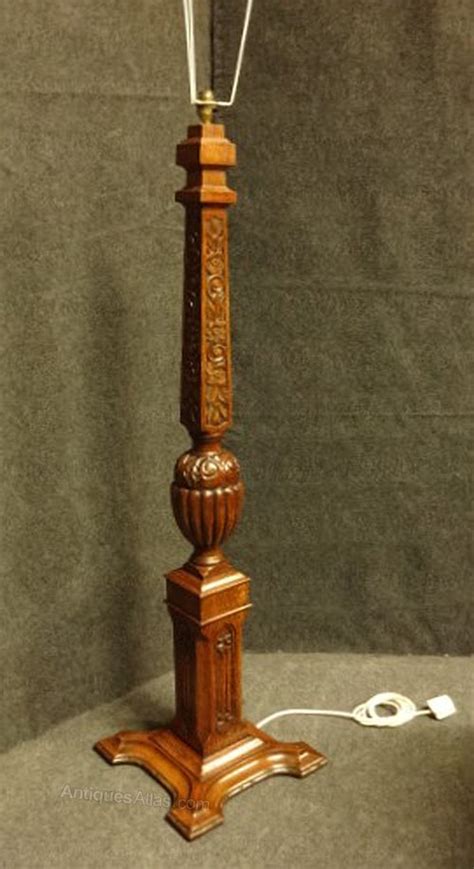 Antiques Atlas Good Carved Oak Standard Lamp