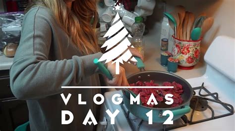 Vlogmas Day Cook Dinner With Us Alexandra Murillo Youtube