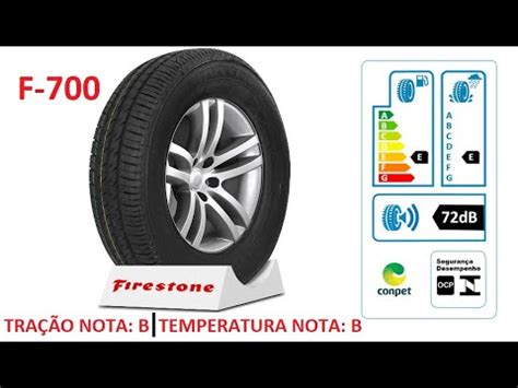 Pneu Firestone Modelo F Apenas De Treadwear Ser Que