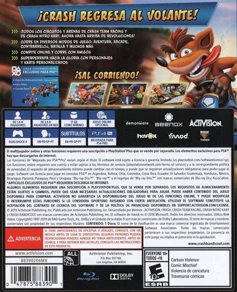 Ctr Crash Team Racing Nitro Fueled Cover Or Packaging Material