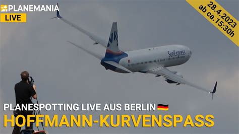 Planespotting LIVE Vom Flughafen Berlin Brandenburg Ostwind