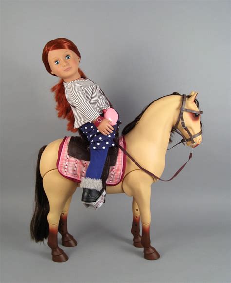 The Our Generation Poseable Morgan Horse By Battat The Toy Box