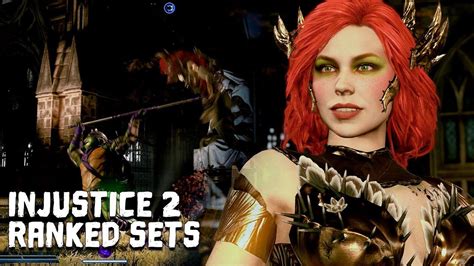 Injustice 2 Poison Ivy Ranked Sets 7 Youtube