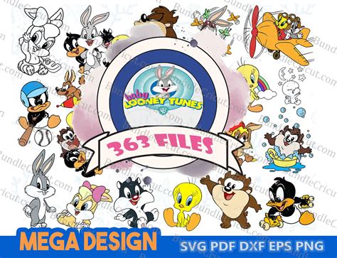 Baby Toons Svg Looney Tunes Svg Looney Tunes Birthday Svg Looney Tunes