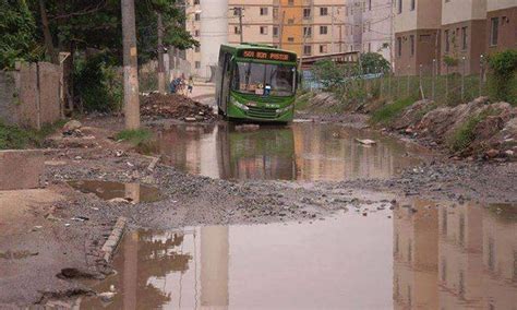 Sem Asfalto Ruas De Bairro Em Belford Roxo Viram Lama Al Quando Chove