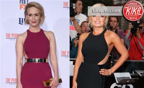 Chi Lo Indossa Meglio Sarah Paulson O Katherine Jenkins Foto