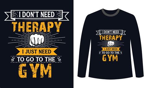 Gym Fitness T Shirts Design Vector Art At Vecteezy