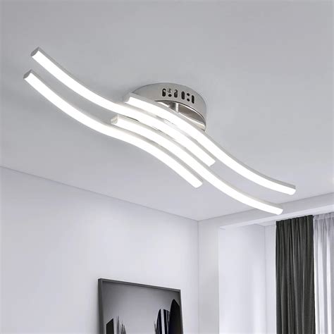 B K Licht Plafonnier Moderne Applique Murale 4 Platines LED De 3 4W