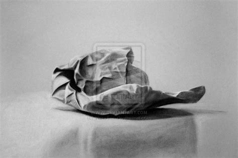 Crumpled Up Paper by VaraAnn on DeviantArt | History painting, Paper, Paper drawing