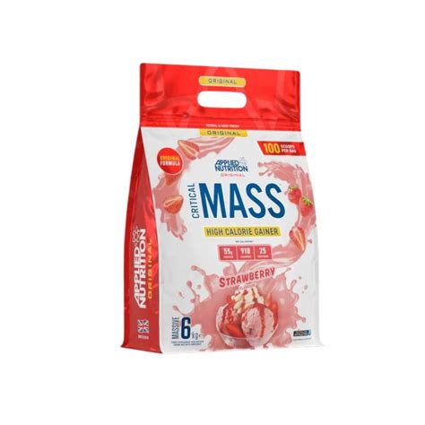 Applied Nutrition Critical Mass Original Strawberry Kg Protein Malta