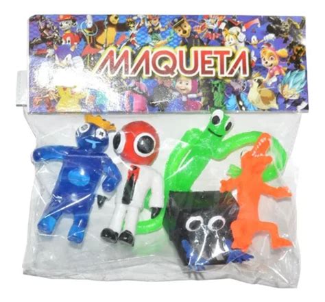 Muñecos 5 Figuras Personajes Rainbow Friends MercadoLibre