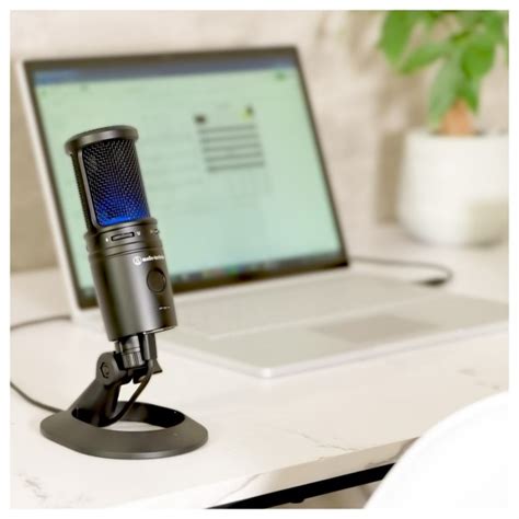 Audio Technica At2020usb Xp Cardioid Condenser Usb Microphone At Gear4music