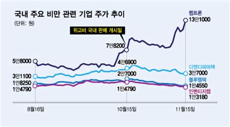 기적의 비만약 상륙에 주가 살 찌우더니이 종목들 지금은 머니투데이