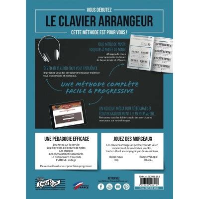 Coup de Pouce Méthode Débutant Clavier Arrangeur Volume 1