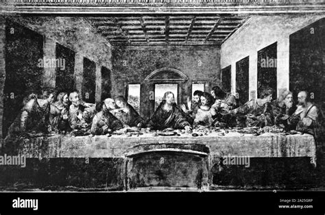 The Last Supper by Leonardo da Vinci. Leonardo di ser Piero da Vinci ...