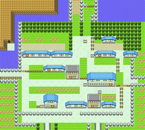 Cerulean City GSC Map RBY Style by SavageBolt95 on DeviantArt