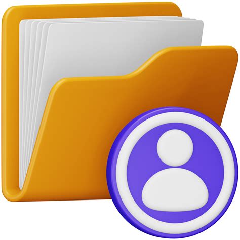 Contacts Folder 3d Rendering Isometric Icon 15081406 Png