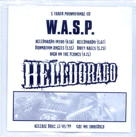 W A S P Helldorado 1999 CD Discogs