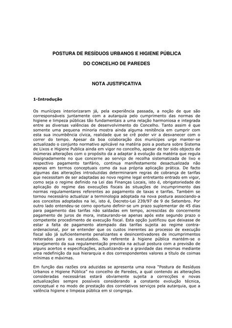 PDF POSTURA DE RESÍDUOS URBANOS E HIGIENE PÚBLICA DO Na sequência