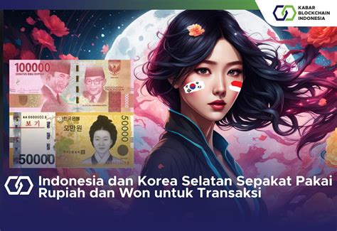 Indonesia Dan Korea Selatan Sepakat Pakai Rupiah Dan Won Untuk