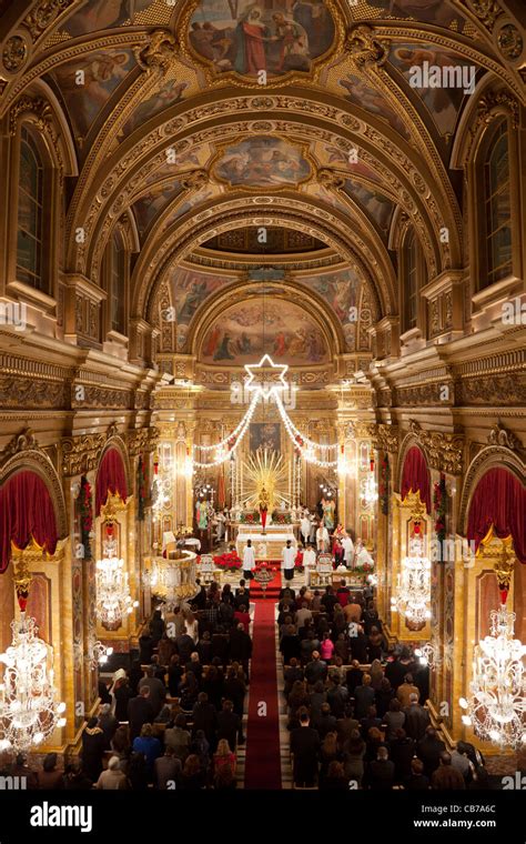 Midnight Mass In Maltese Parish Churches Is A Sumptuous Event Held During Midnight On Christmas