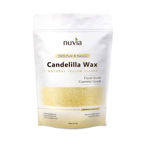 Candelilla Wax 100 Pure And Natural Vegan Vegetable Wax