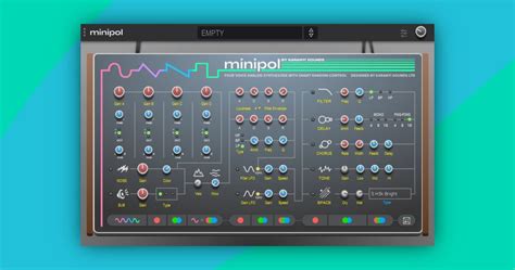 Minipol Analog Synthesizer Plugin By Karanyi Sounds On Sale For Usd