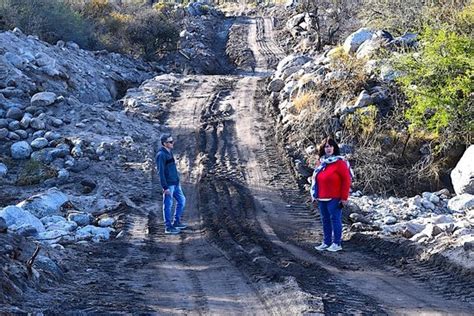 La obra de captación y conducción de agua para los vecinos de Los