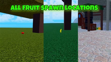 ALL FRUIT SPAWN LOCATIONS FOR OBSERVATION V2 Blox Fruits YouTube