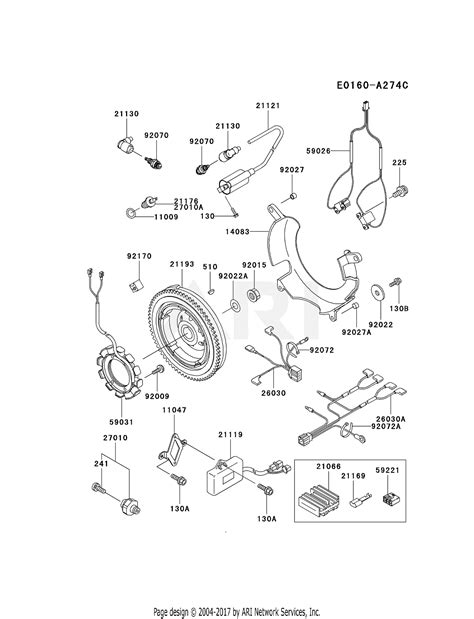 Kawasaki Fd620d Bs12 4 Stroke Engine Fd620d Parts Diagram For Electric Equipment