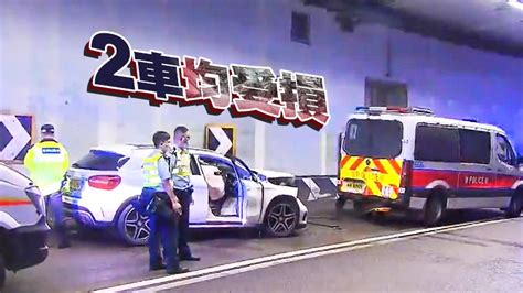 尖沙咀私家車撼警車 司機及男警頸項不適送院 香港商報