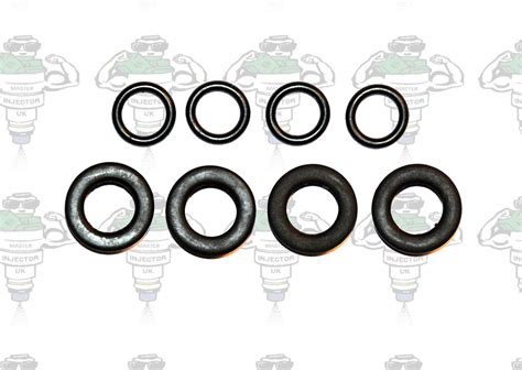 Hyundai Compatible 4 Cylinder Top Fuel Injector Seal Kit Seal Size 13m Mr Injector Uk Fuel