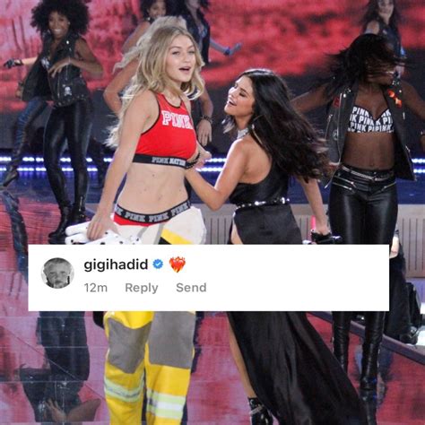 Selena Gomez Source on Twitter: "Gigi Hadid commented a heart on Selena ...