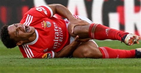 Champions Il Benfica Perde Bah Per Linter Lesione Del Legamento