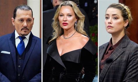 Kate Moss Testifies In Johnny Depp Trial Denies Amber Heards Rumor