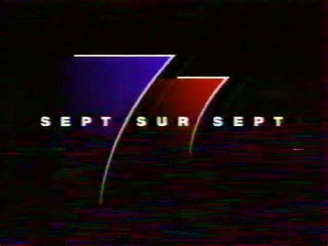 Génerique De Lemission 7sur7 Octobre 1996 Tf1 Vidéo Dailymotion