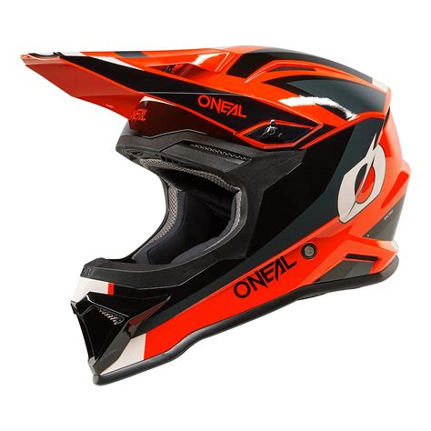 O Neal Series Stream Youth Kinder Motocross Enduro Mtb Helm Schwarz