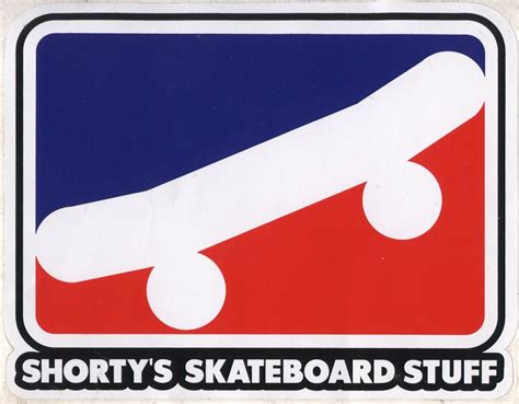 Shortys Skateboards Skateboard Stuff Icon Logo 6 Sticker Surf Logo