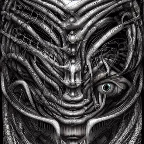 A Collaboration Between Hr Giger And Android Jones Stable Diffusion